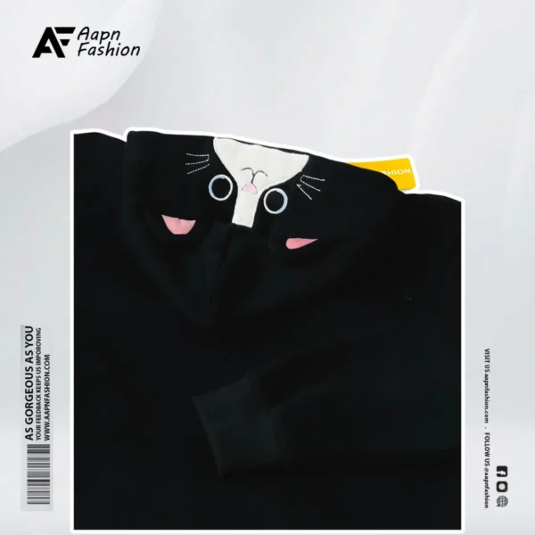 Premium Black Cat Hood