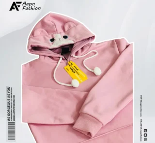 Premium Pink Cat Hoodies