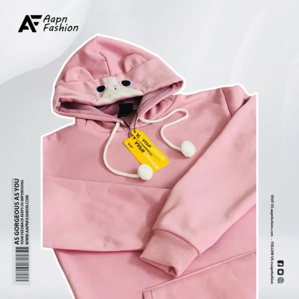 Premium Pink Cat Hoodies