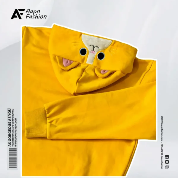 Premium Yellow Cat Hood