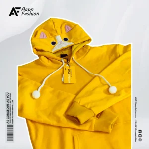 Premium Yellow Cat Hoodies